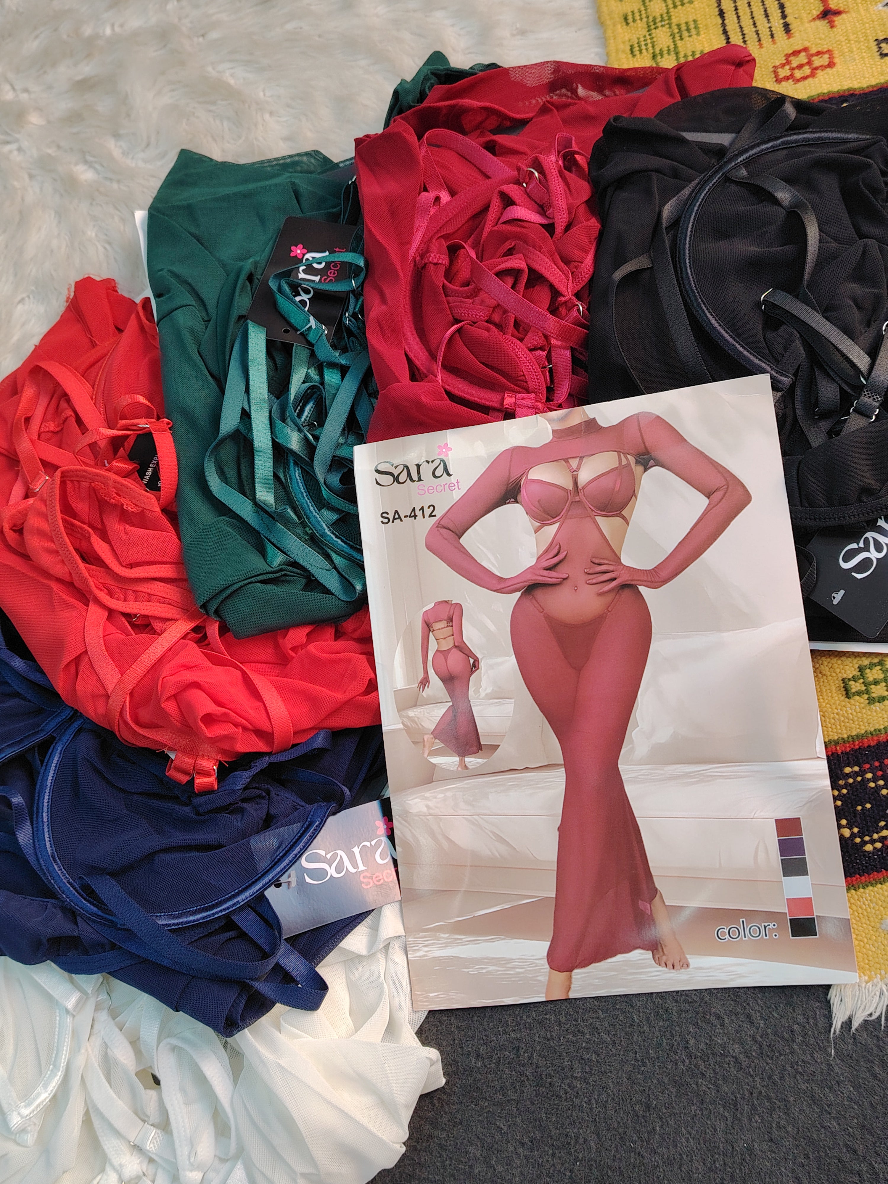 Lingerie 4pc Nara 💘